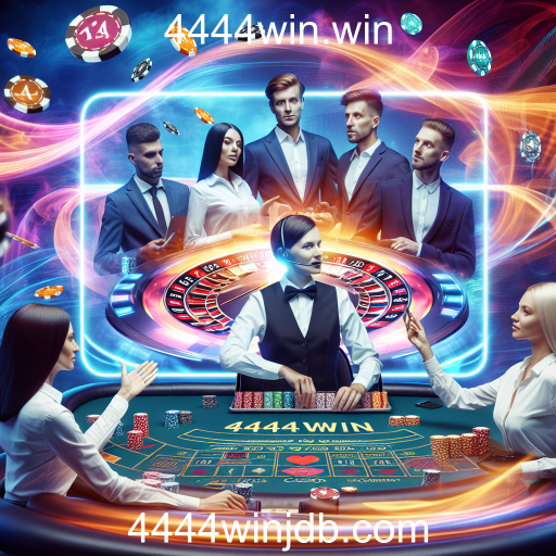 A Ascensão dos Jogos Ao Vivo em 4444win.win